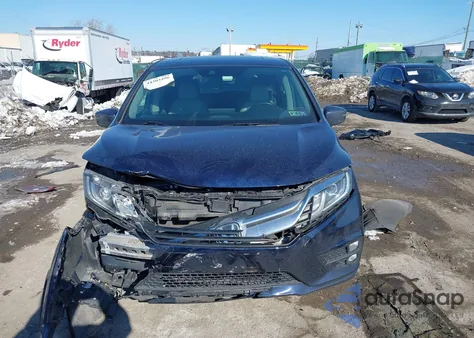 2019 Honda Odyssey Ex-L from USA, damaged, VIN 5FNRL6H79KB136151